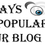POPULARISE YOUR BLOG