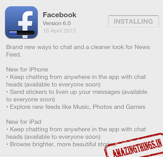 facebook 6.0